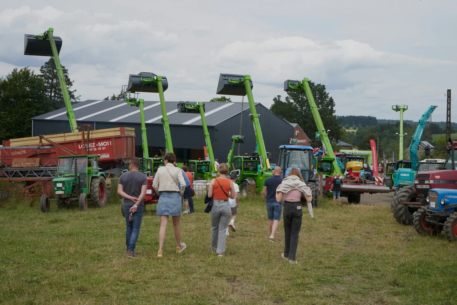 Foire Agricole d'Orgeo - Exposition de machines agricoles